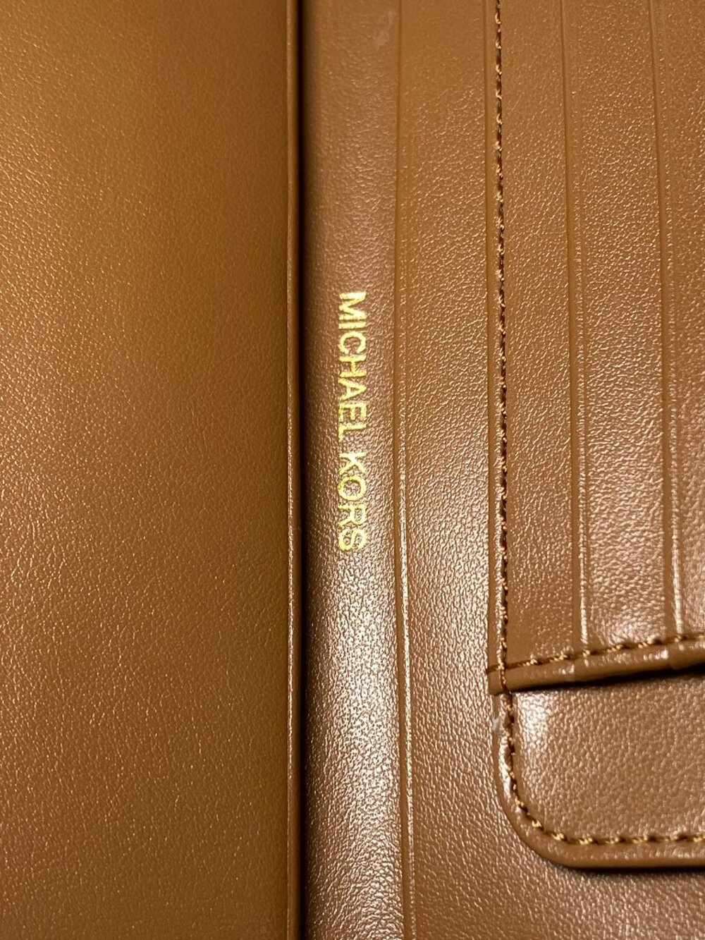 Michael Kors Signature Heritage Passport Wallet - Picture 2 of 6